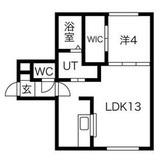 Le Soleil de Maruyama【1階】の間取り