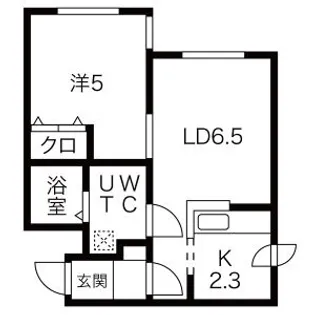 PortofinoW18【3階】の間取り