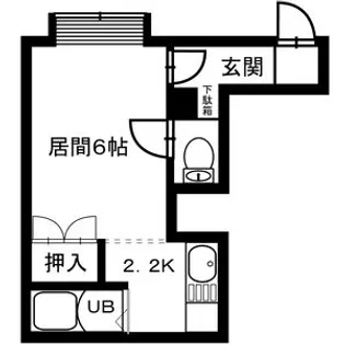 プラザイン南20条【3階】の間取り
