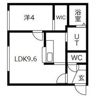 ウインダムヒル札幌駅前【4階】の間取り