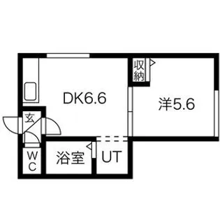 マ・メゾン琴似【3階】の間取り