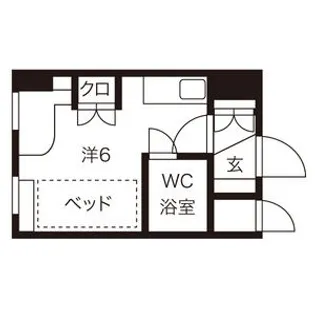 カサフォルテ【605号室】の間取り