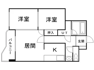 メゾンドブーケパーク【5階】の間取り