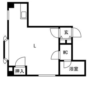 アーバンコート812【2階】の間取り