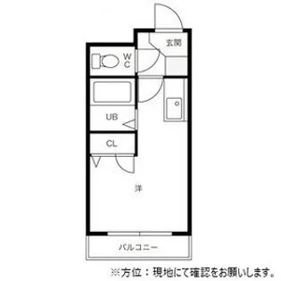 HBA裏参道【0202号室】の間取り