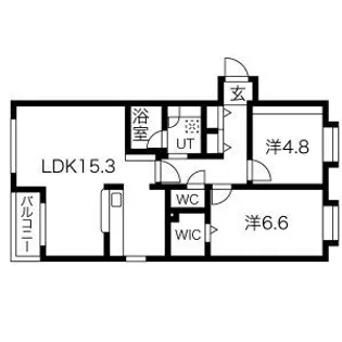 ラ エスタシオン【3階】の間取り