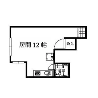 シュペールシャトー【405号室】の間取り