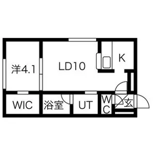 CARRERA146【105号室】の間取り