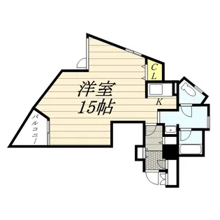 シャンドール宮の森【8階】の間取り