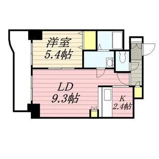 レインボーパレスⅡ【3階】の間取り