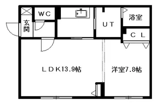 ノイ・ズイッヒ【3階】の間取り