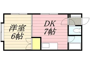 みなみマンションⅠ【4階】の間取り