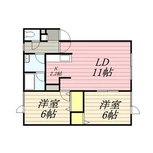 パーセルN14【0105号室】の間取り