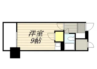チサンマンション円山【0806号室】の間取り
