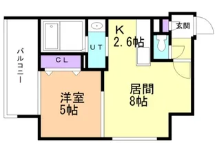 エクレール【14階】の間取り