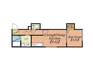 フォーレスト円山北【202号室】の間取り