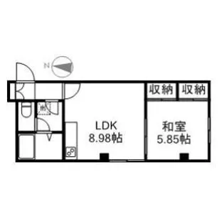 SKマンション【301号室】の間取り