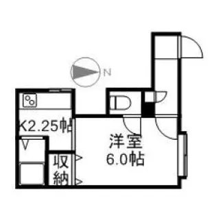 アメニティS20【101号室】の間取り