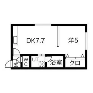 MSP722弐番館【101号室】の間取り