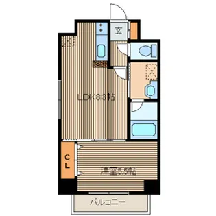 北海道札幌市中央区南一条東3丁目【マンション】の間取り