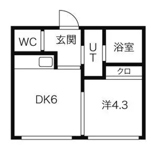ルーチェ【102号室】の間取り
