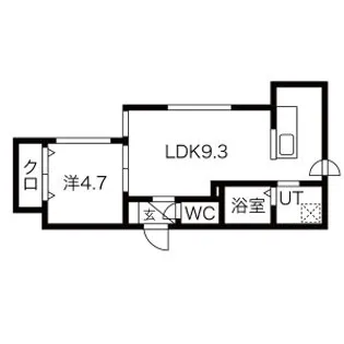 BALBONI表参道(バルボーニ表参道)【4階】の間取り