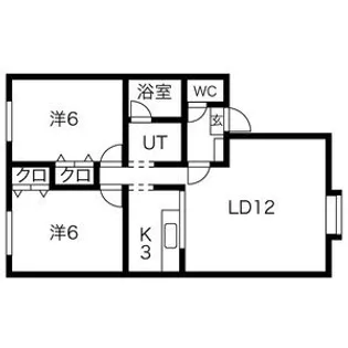 ライラックガーデンII【3階】の間取り