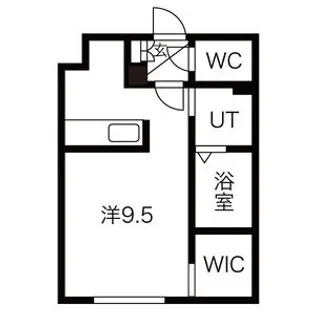 laule’a学園前【4階】の間取り