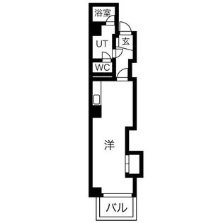 セントラルコーポ【501号室】の間取り