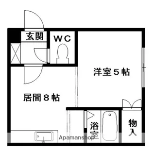 エスポアール53【302号室】の間取り