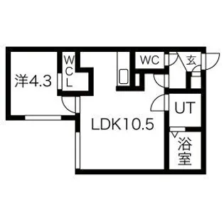 SACAE GROOVE(サカエグルーヴ)【2階】の間取り