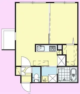 モルティーニ南円山【4階】の間取り