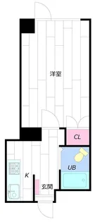 クリーンシャトー13【401号室】の間取り