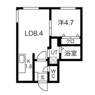 ノムラひばりが丘【3階】の間取り
