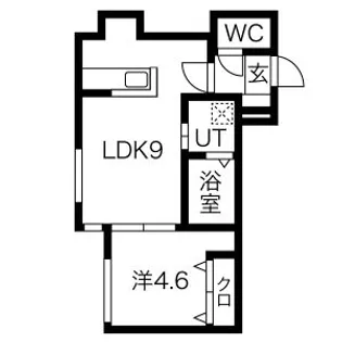 DIO GRACIA医大前【1階】の間取り