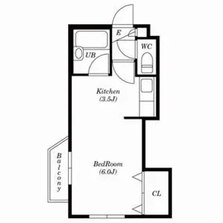 オパス宮の森【205号室号室】の間取り