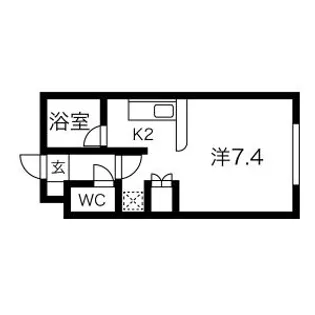 プラスパークN11【3階】の間取り
