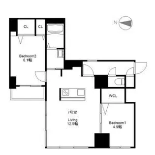 スペチアーレ・プリーモ【10階】の間取り