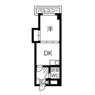 ライオンズマンション南3条 307【0307号室】の間取り