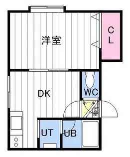 クルーハウス【2階】の間取り