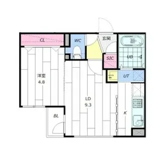 ヴェネーノ円山【5階】の間取り