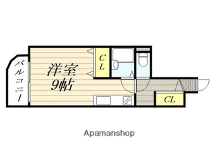ロイヤルステージ【110号室】の間取り