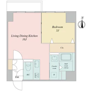 リーガルーセント【0307号室】の間取り