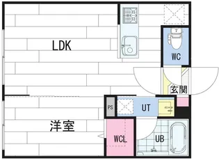 SAINTーJULIEN【4階】の間取り