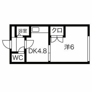 ジャグランス宮の森【310号室】の間取り