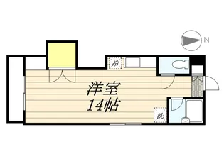 スイーズS4【206号室】の間取り