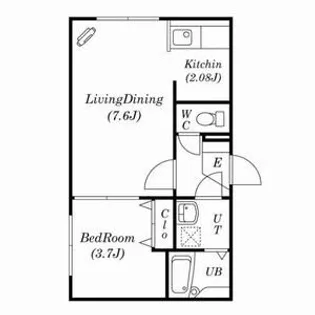ORFESTA S8(オルフェスタS8)【403号室号室】の間取り