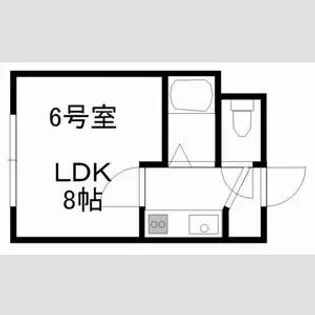ヴィラタータ【206号室号室】の間取り