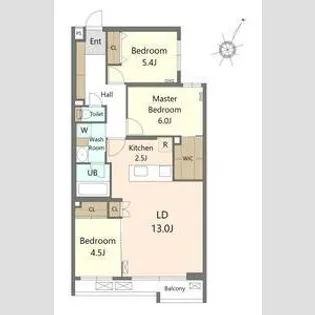 SーRESIDENCE南円山BLAZE【306号室】の間取り