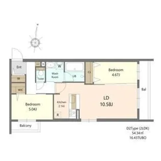 SーRESIDENCE医大南ALTIER【1階】の間取り